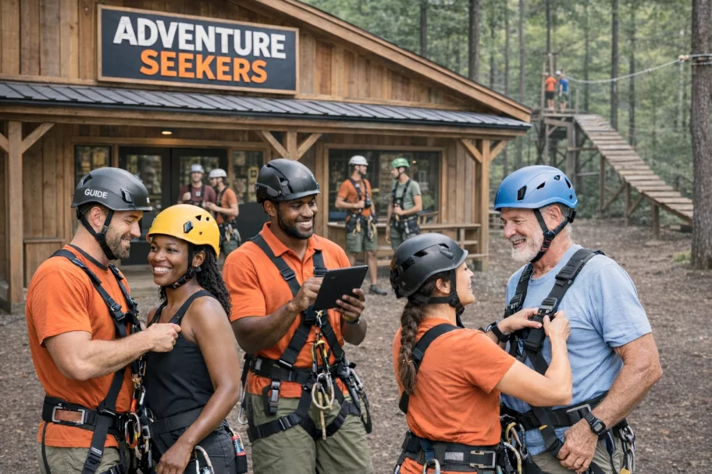 Zip Line Adventure Park Check-in